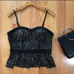 Peplum top • f21